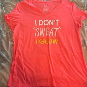 Short sleeve workout